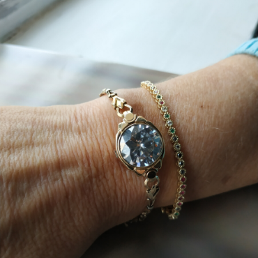 שעון עתיק שהפך לצמיד