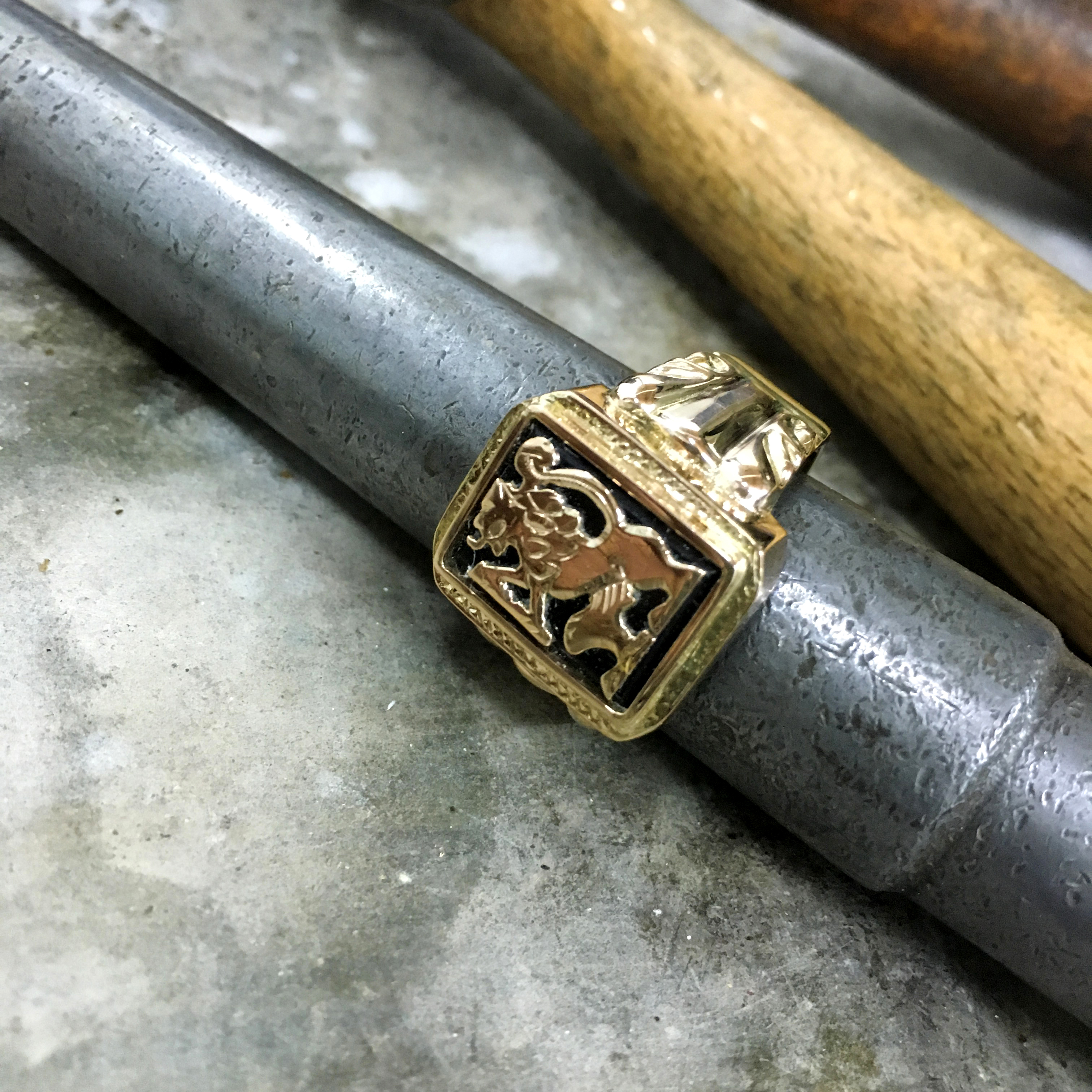 חידוש טבעת עתיקה של לקוח