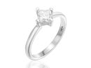 Princess Cut  Diamond Solitaire Ring