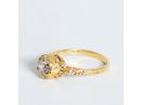 Angelina Art Nouveau Diamond Ring
