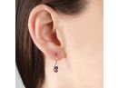 Enchanting Purple Amethyst Earrings
