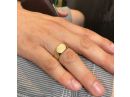 Modern Signet Ring 14k Gold