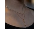 Layering Solitaire Black Diamond Necklace
