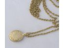 Solid Yellow Gold Signet Pendant 