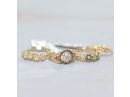 טבעת אירוסין מלכותית משובצת יהלומים ורובי