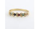 Colorful Eternity Ring 