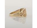 Royal Egyptian Wide Gold Ring 