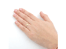 Delicate Art Nouveau Signet Ring, Small 
