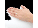 טבעת אירוסין אלגנטית
