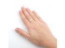 Tremendous Gold Diamond Engagement Ring
