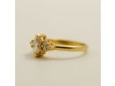 Marquise Side Stone Ring 14k