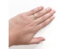 טבעת נישואין ייחודית בסגנון האר דקו 