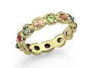 Multi Colored Stone Ring 14k Gold