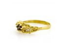 Rough Diamond Nouveau Ring 14k Gold
