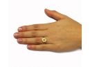 Ruby Filigree Gold Ring