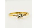 Solitaire Diamond Ring .80 ct. 14k Gold