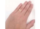 Bezel Set 14k Gold Diamond Engagement Ring