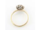 Diana Diamond Hammered Engagement Ring 