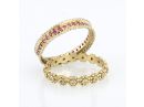 Vintage Diamond Gold Eternity Ring