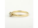 Yellow Gold Vintage Style Diamond Ring 