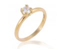 טבעת יהלום רומנטית 