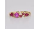 Five Ruby Stone Ring 