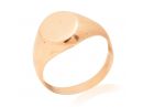 Classic Signet Ring Rose Gold