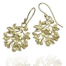 Victorian Flower Drop Earrings