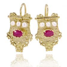Baroque Inspired Earrings