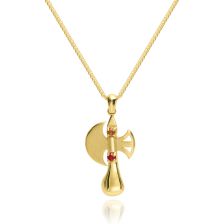 Petite Gold Dagger Pendant