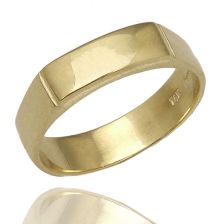 טבעת זהב מודרנית 