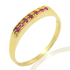 Opulent Diamond Band Rose Gold