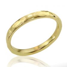טבעת נישואין מרוקעת  