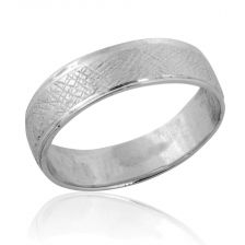 טבעת נישואין אומנותית לגבר מזהב 14 קראט