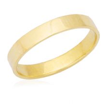 טבעת נישואין קלאסית בגימור מוברש 