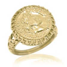טבעת מטבע רומי  