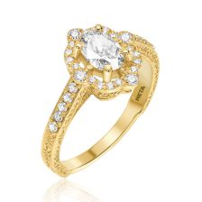 Empress Victorian Diamond Ring