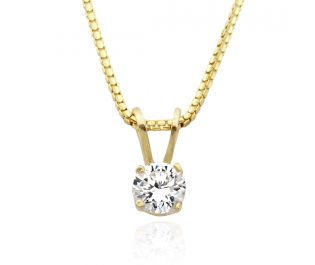 Elegant Diamond Pendant Necklace