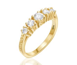 טבעת יהלומים מיוחדת 