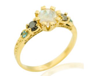 Royal Vintage Beryl Ring