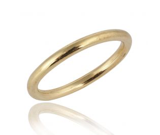 טבעת נישואין עגולה 