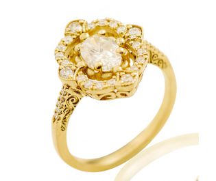Josephine's Ring in Yellow Gold 